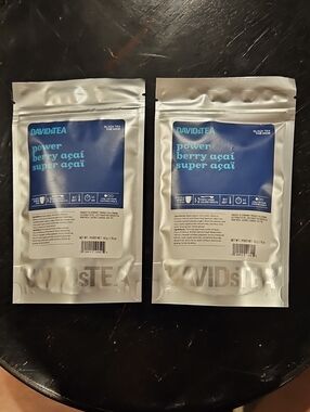 DAVIDsTEA Power Berry Açaí Black Tea - (Lot of 2 Bags)